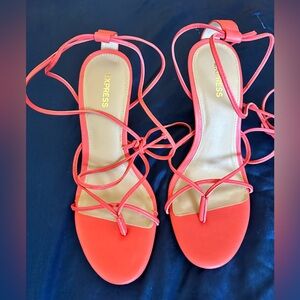 Express Strappy Heels